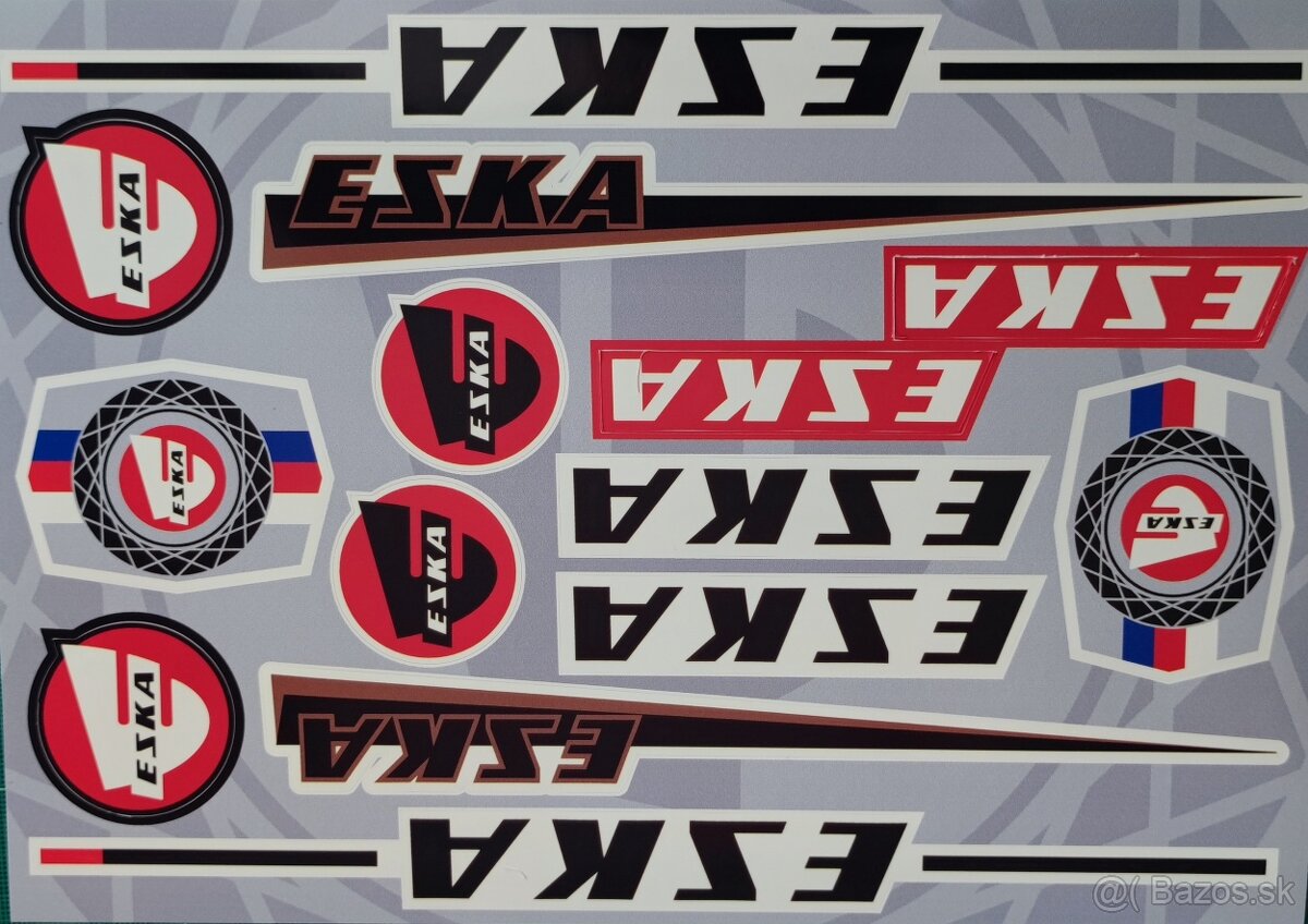 Predám nálepky Favorit a Eska - 5