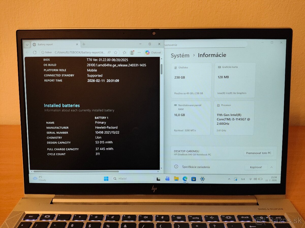 HP EliteBook 845 G7 | Core i5 • 16GB RAM • SSD - 5