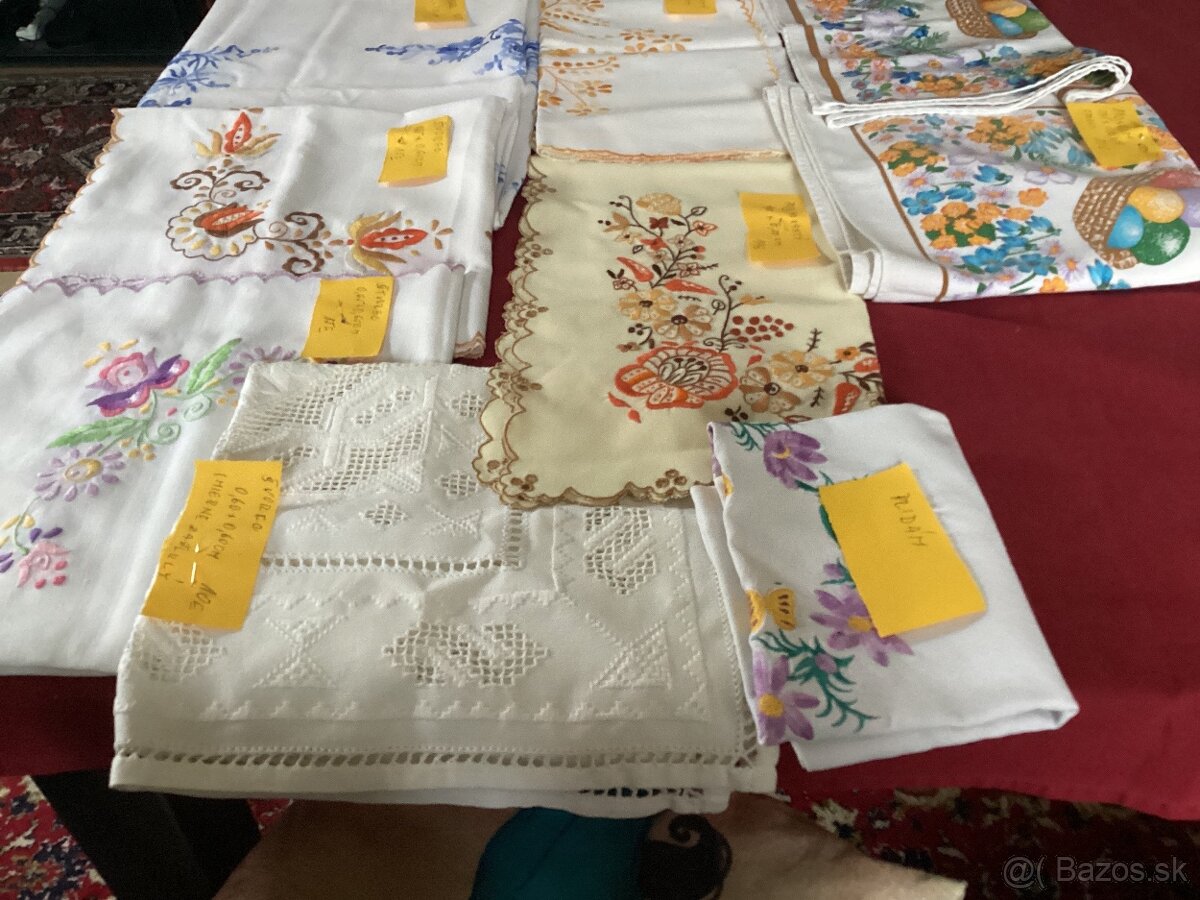 Vyšívané ručne decky - 5