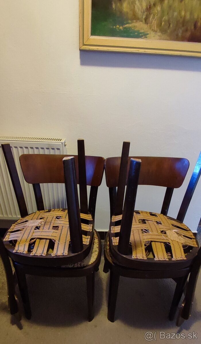 70.ročné RETRO štýlové stoličky - 5