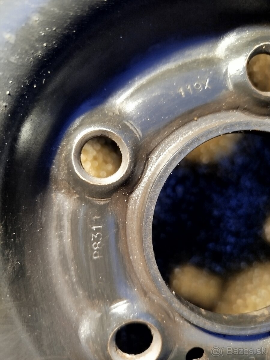 plechove disky 6,5Jx16 a zimne pneu 205/60R16 - 5