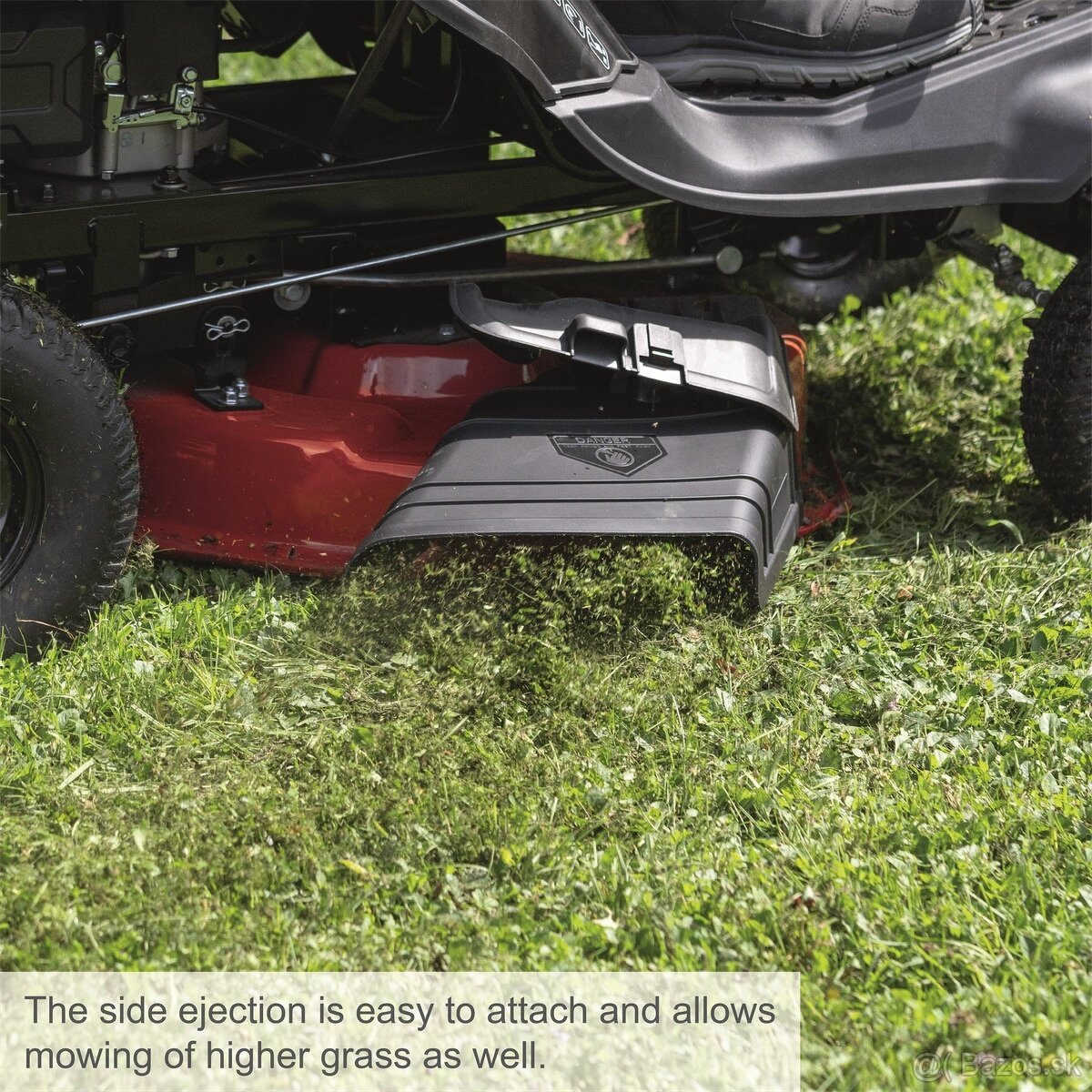 Trávny rider kosačka - 5