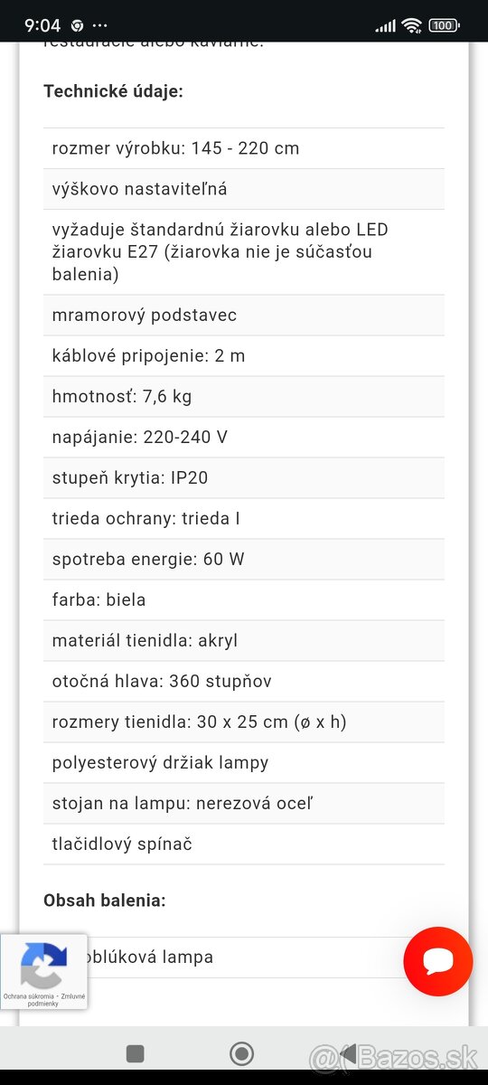 Vianočný darček lampa stojacia JAGO - 5