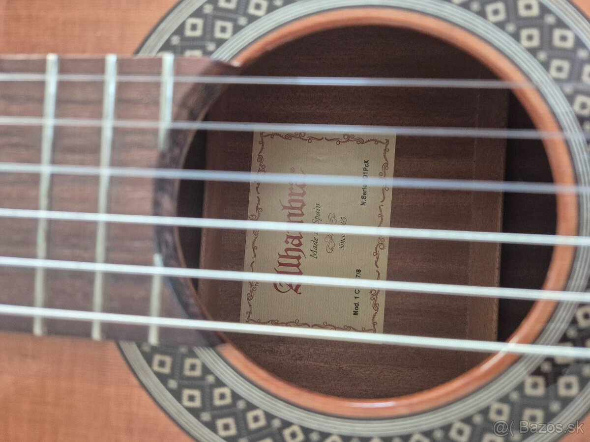 predam 7/8 gitaru zn. Alhambra - 5