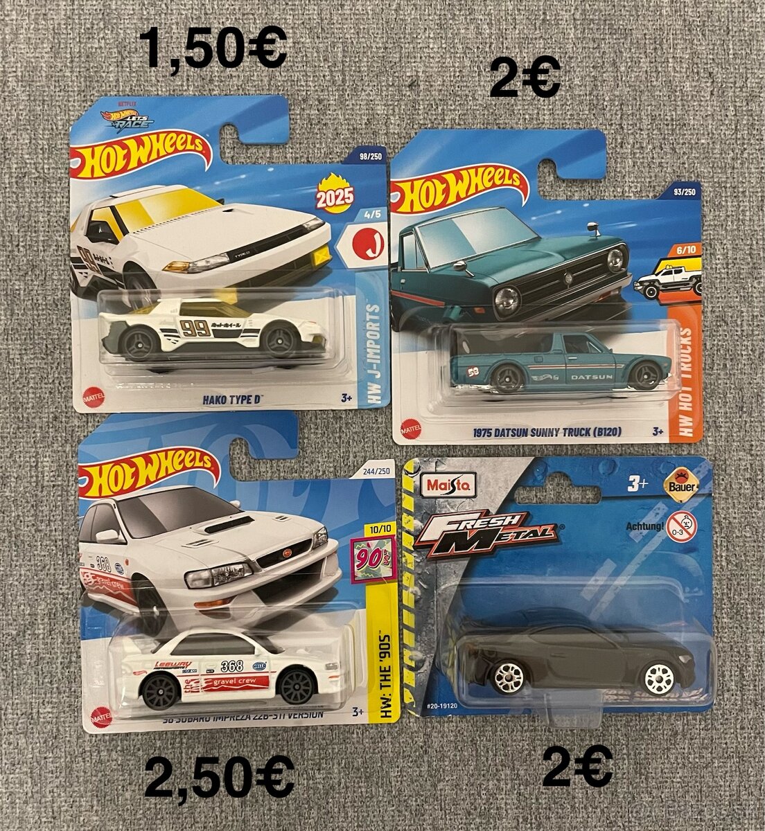 Hot Wheels / Matchbox mix - 5