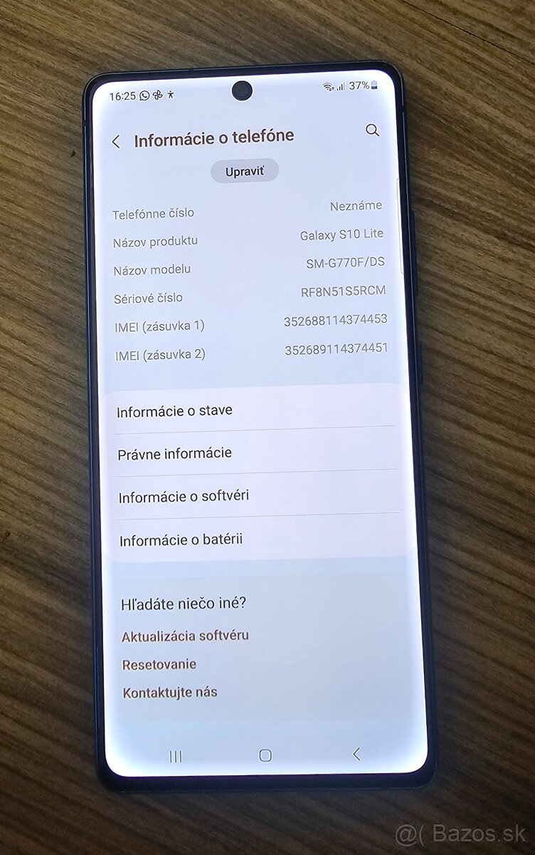 Predám Samsung Galaxy S10 Lite - 5