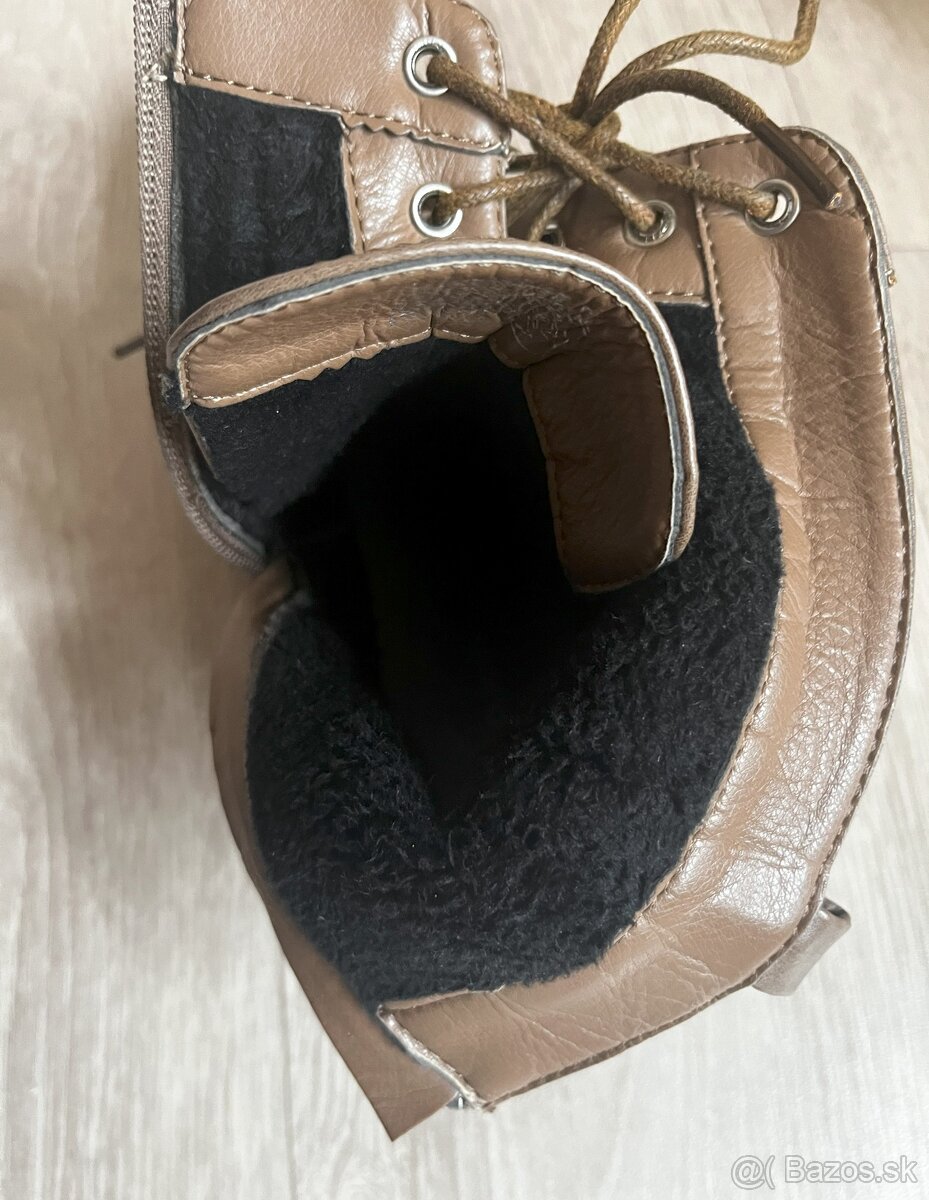 Čižmičky /zateplené topánky č. 40 - 5