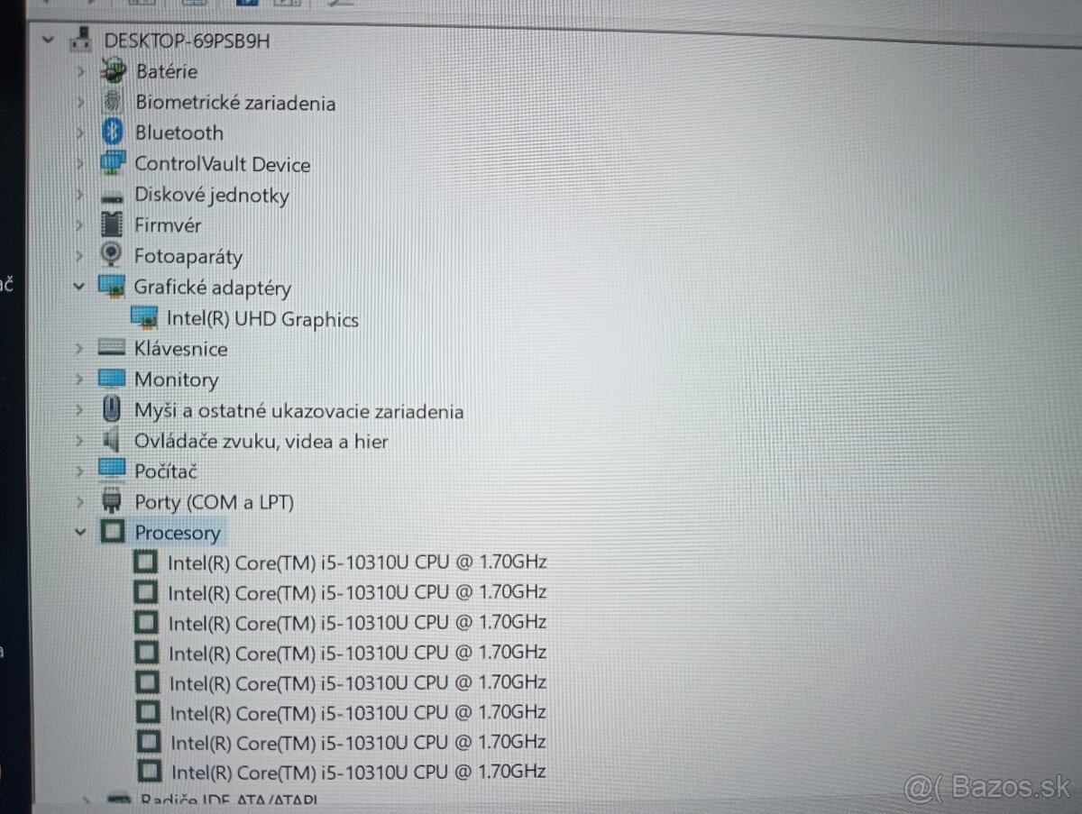 predám Dell Latitude 5410 , Intel i5 , 16gb ram , Win 10 - 5