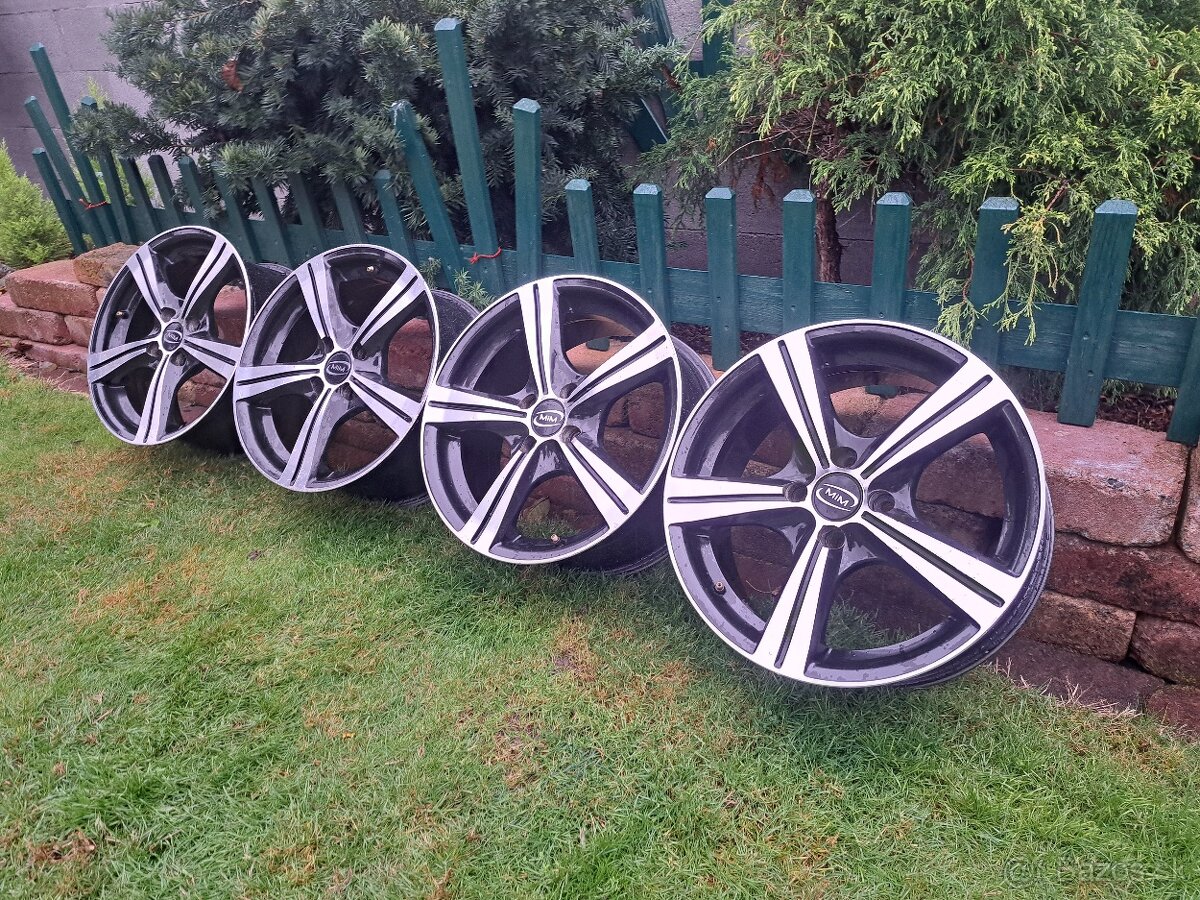 Hliníkové disky 4x100 R16 /Honda,Suzuki,Fiat... - 5