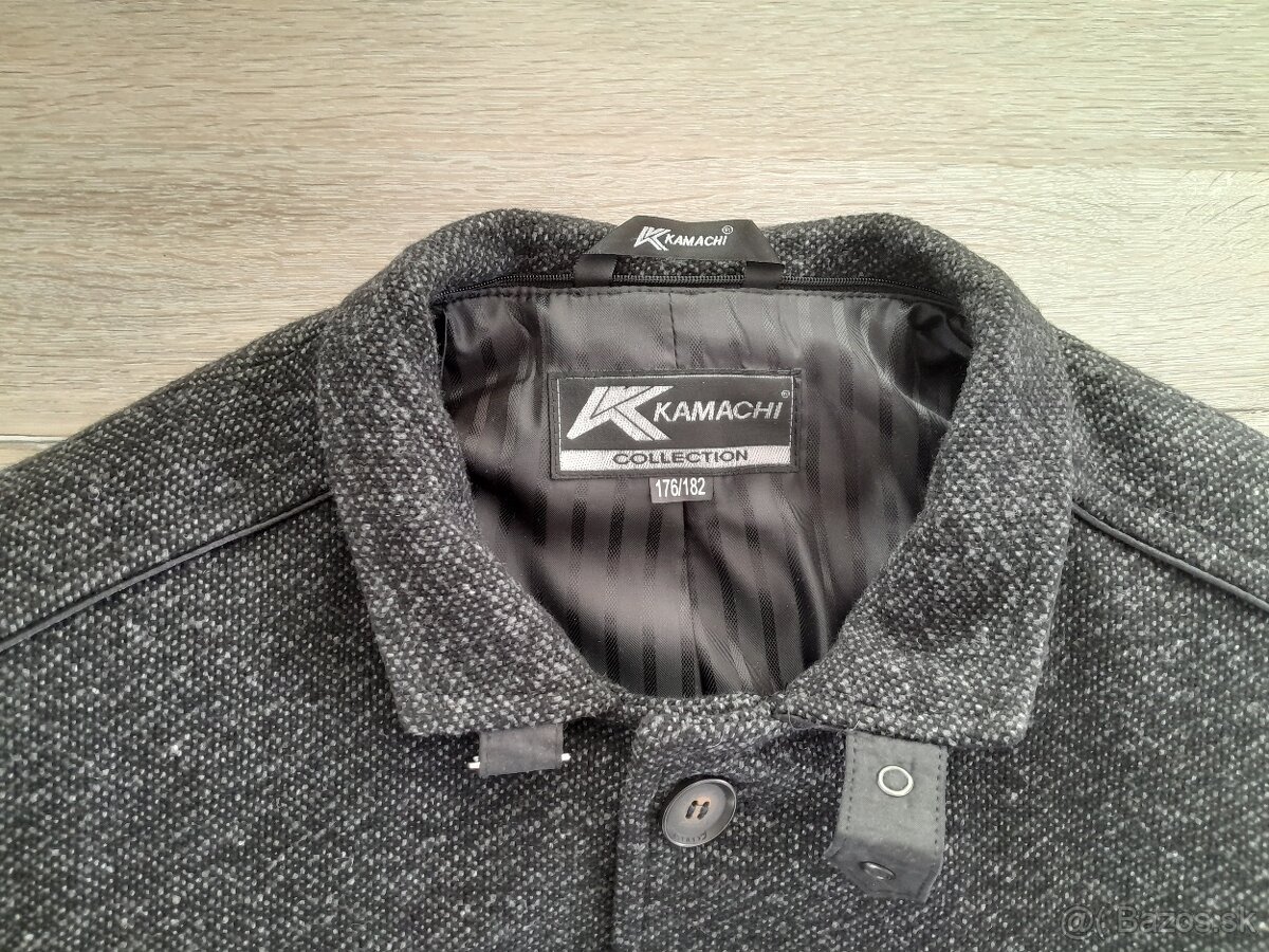 zimný,prechodný pánsky kabát-nový, výhodná cena - 5