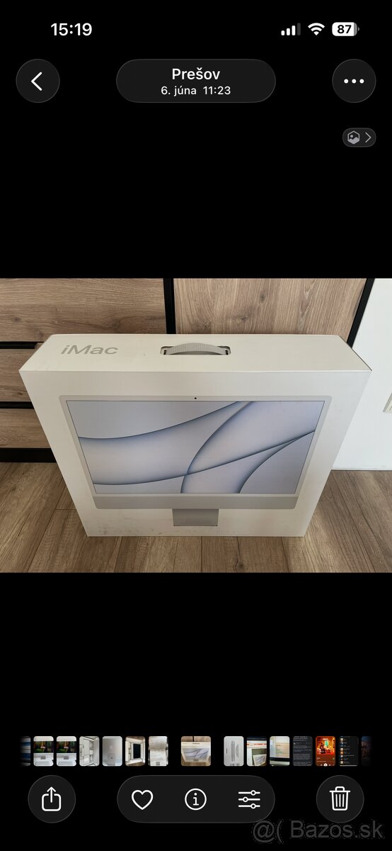 Apple iMac 24 4.5K M1 8-core 512 GB SSD + klávesnica a myš - 5