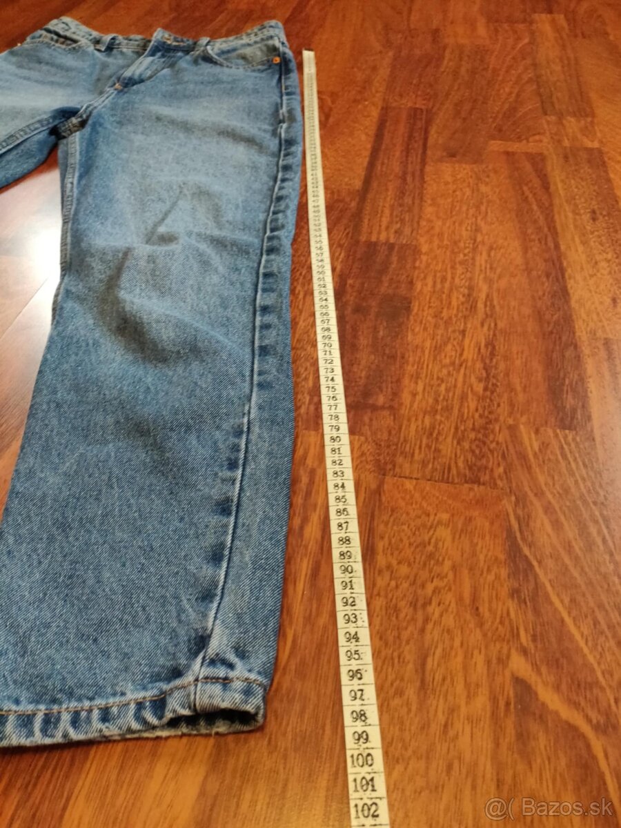 Reserved Super High Rise – dámské džíny, světle modré,36 - 5