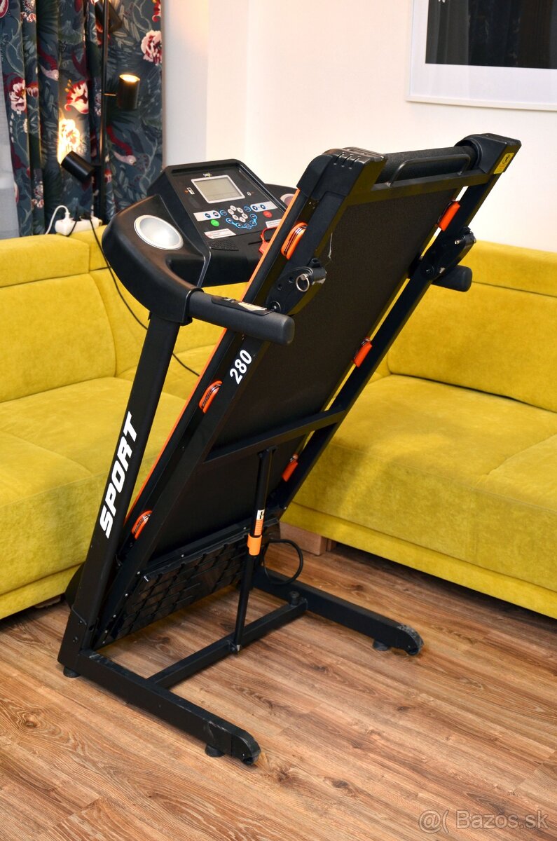 Bežecký pás HRS T-280 (2,5 HP, 42x115cm, do 120kg) - 5