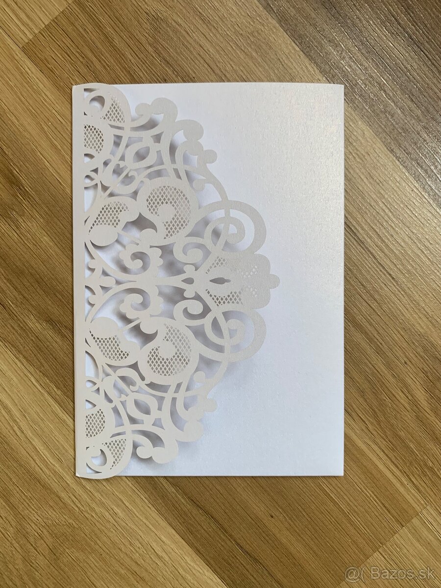 Obal na svadobné oznámenie - 5