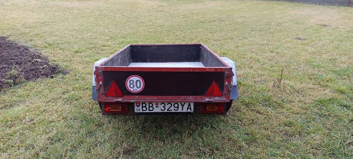 Prívesný vozík do 750 - 5