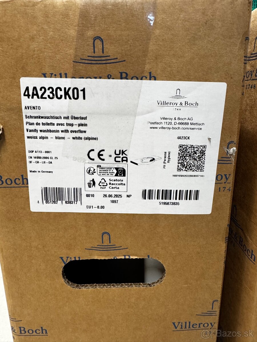 umývadlo Villeroy & Boch - 5