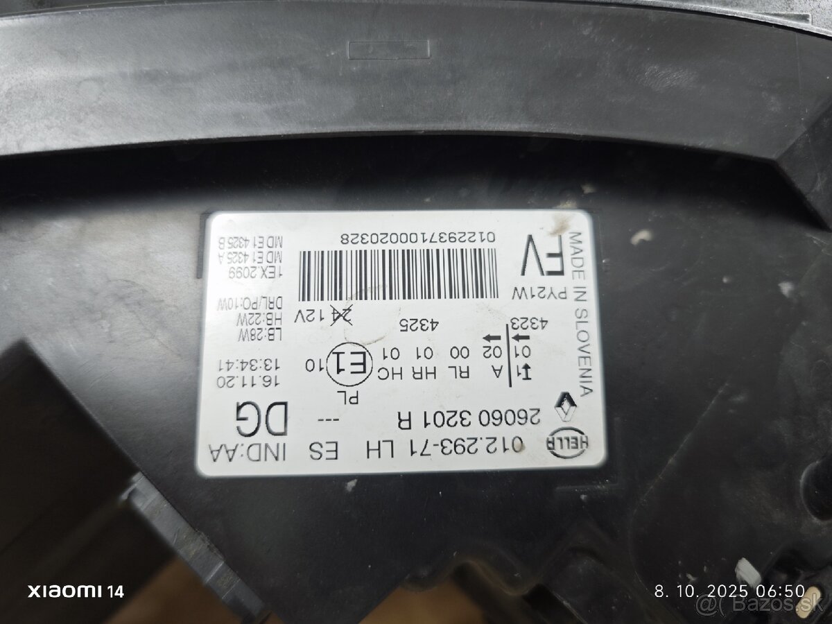 Renault scenic IV - predne ľavé full led svetlo - 5