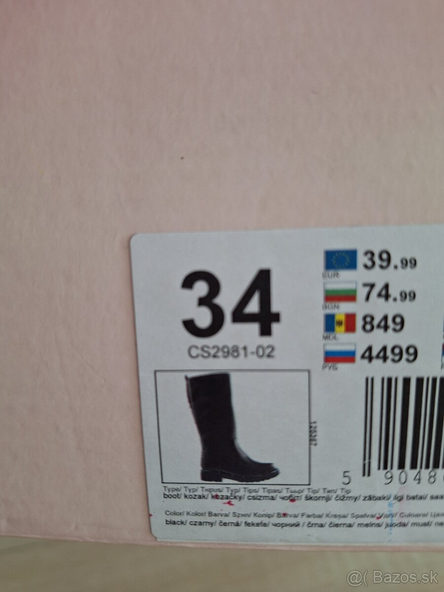 Prechodné čižmy pre dievča - 5