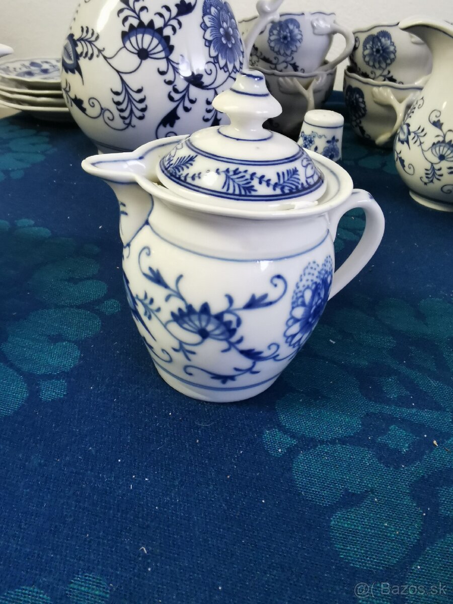 Starožitný cibulak, cajnik a Konvicka - 5