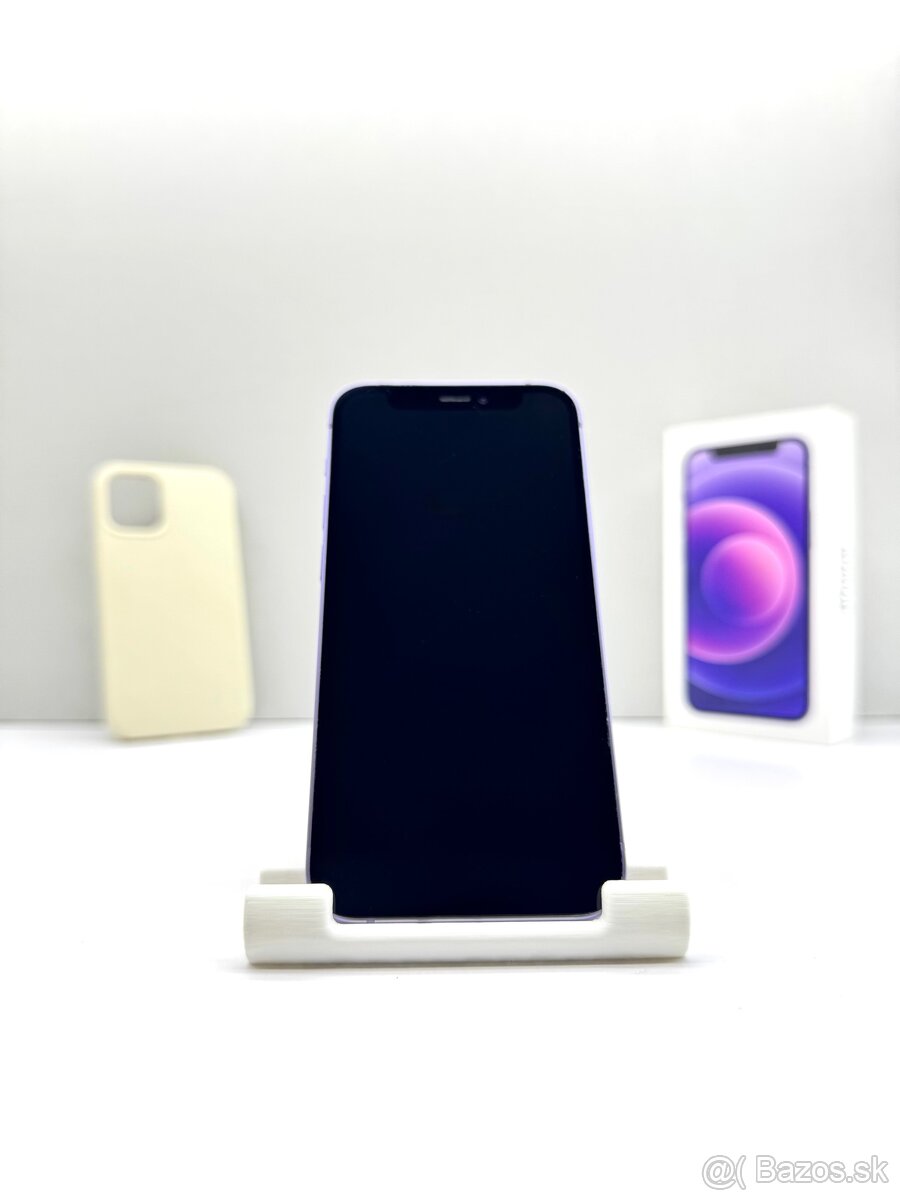 iPhone 12 MINI PURPLE 100% NOVÁ BATÉRIA - 5