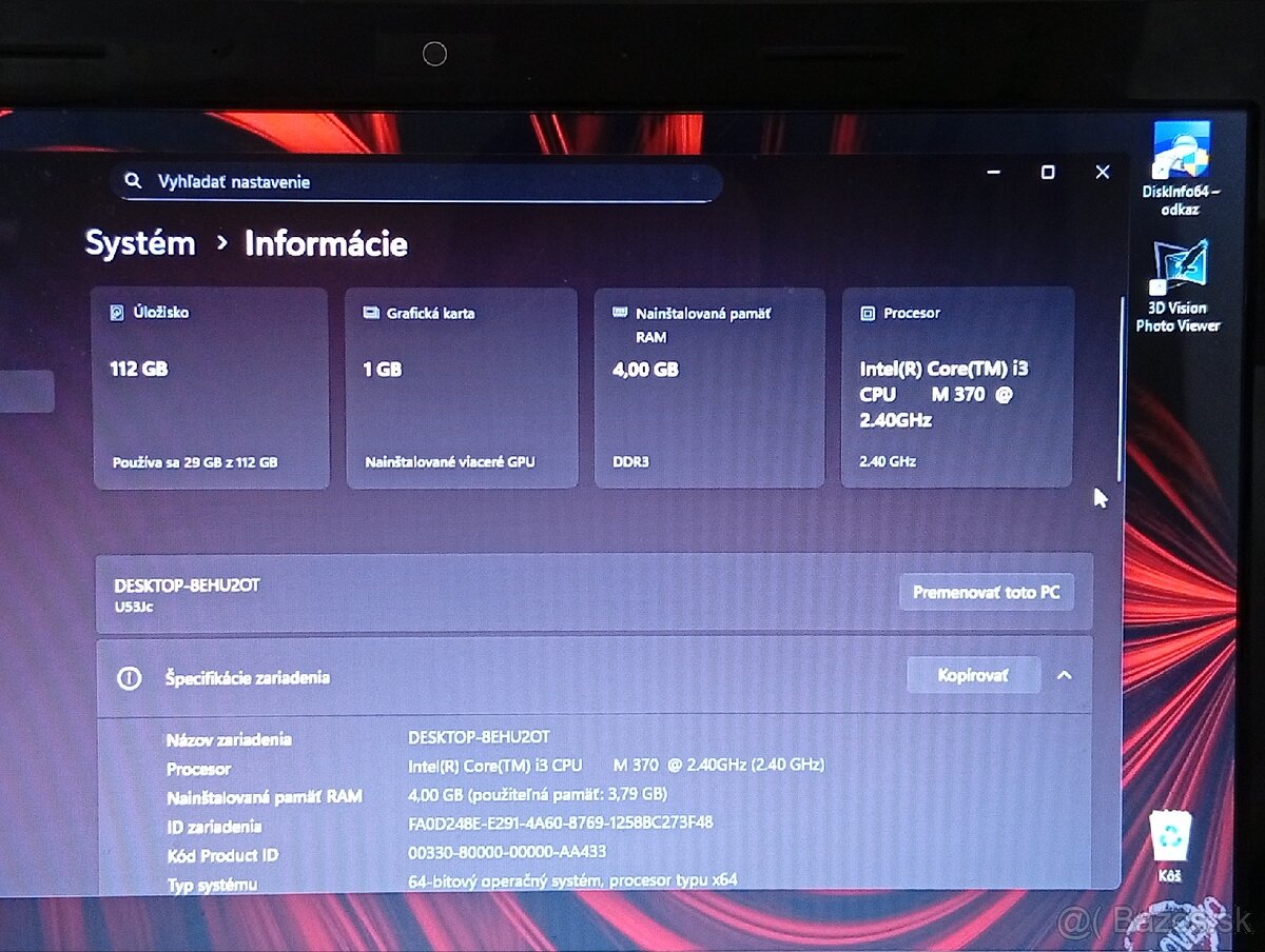 Asus, Windows 11 pro - 5