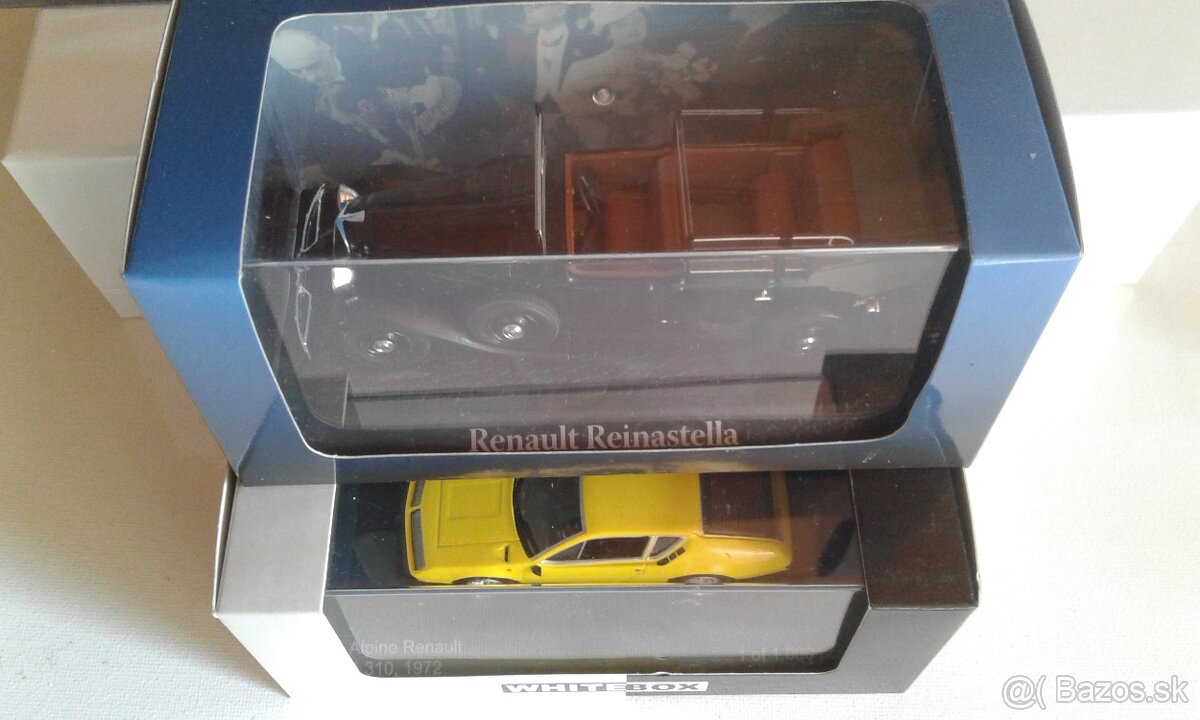 Zberateľské modely FORD a RENAULT - 5