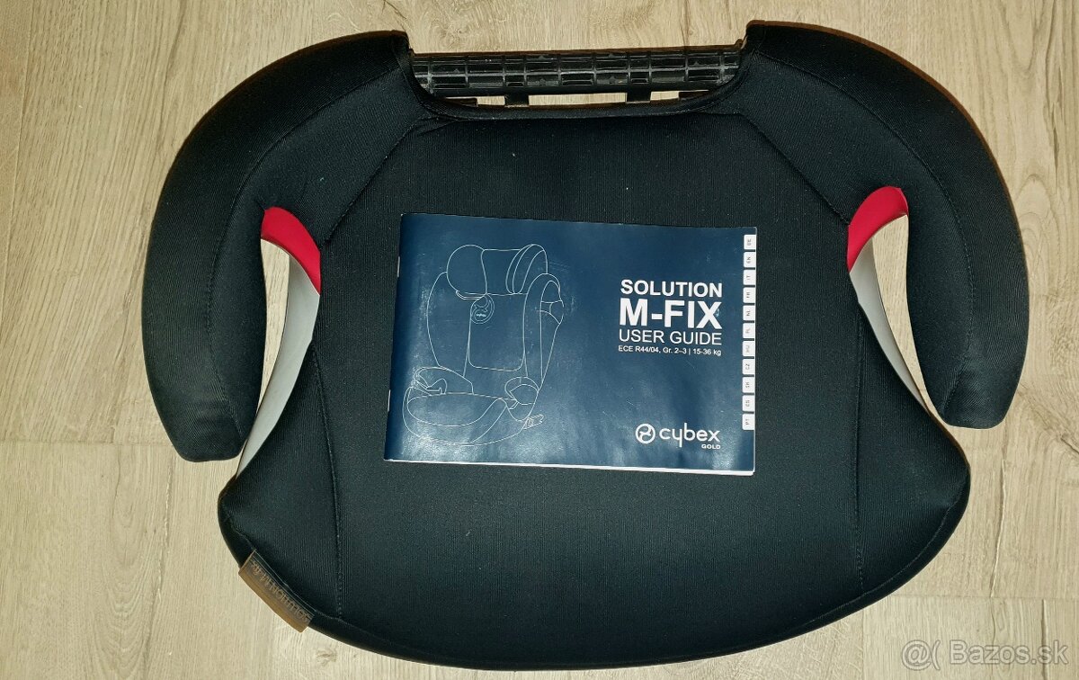 Predám autosedačku Cybex Solution M-FIX - 5