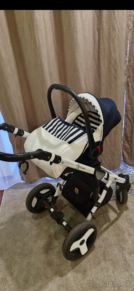 Predám kočík 3kombinácia značky Dada paradiso star - 5