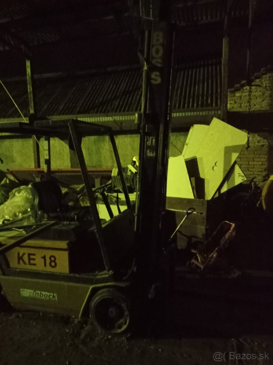 Vysokozdvizny vozik bosch 80 % baterie - 5