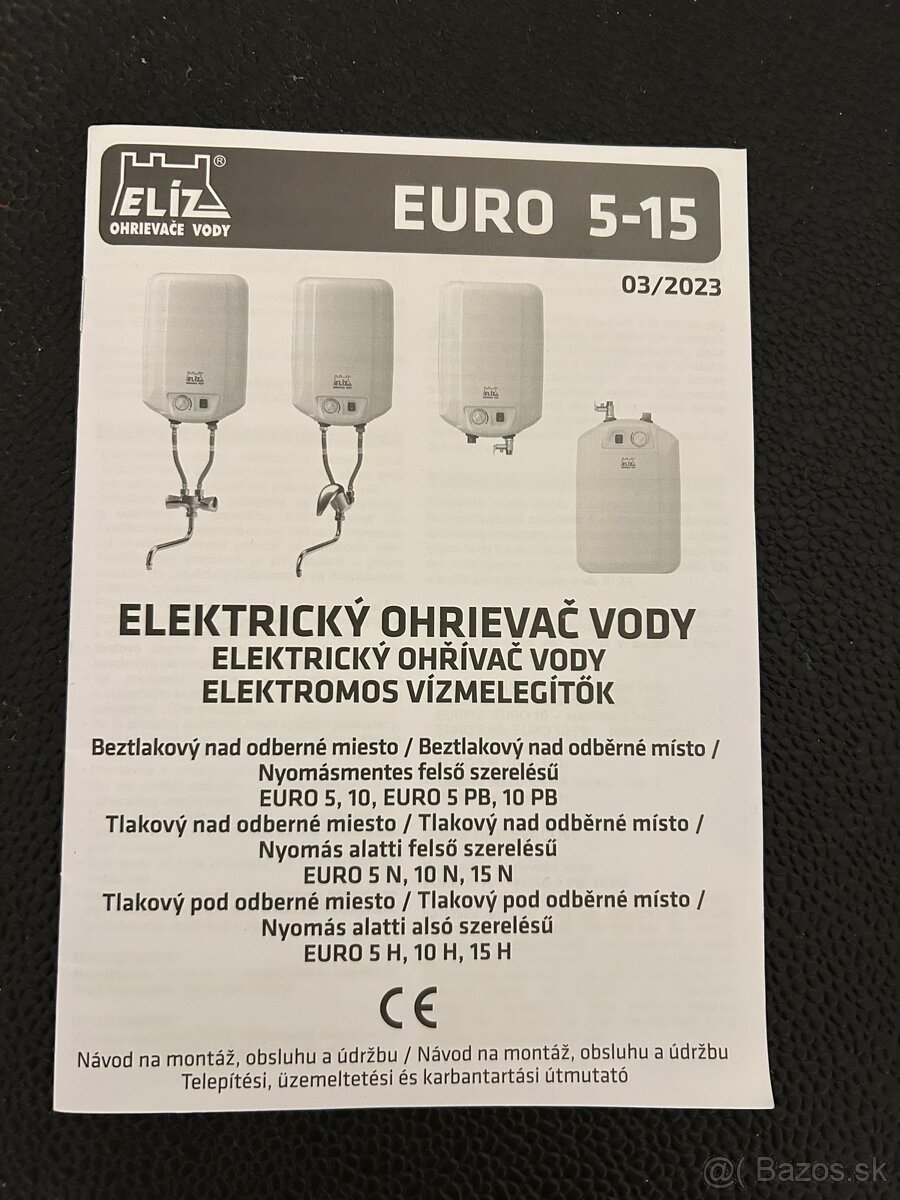 Boiler - elektricky ohrievač vody - 5