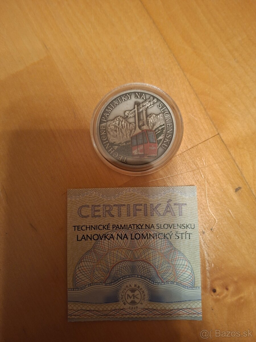 Strieborne mince Tech. Pamiatky - 5