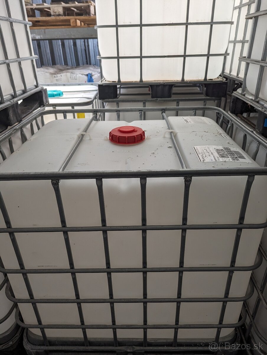Predám 1000l IBC kontajner - 5