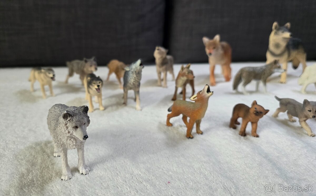 Vlky Schleich a Papo - 5