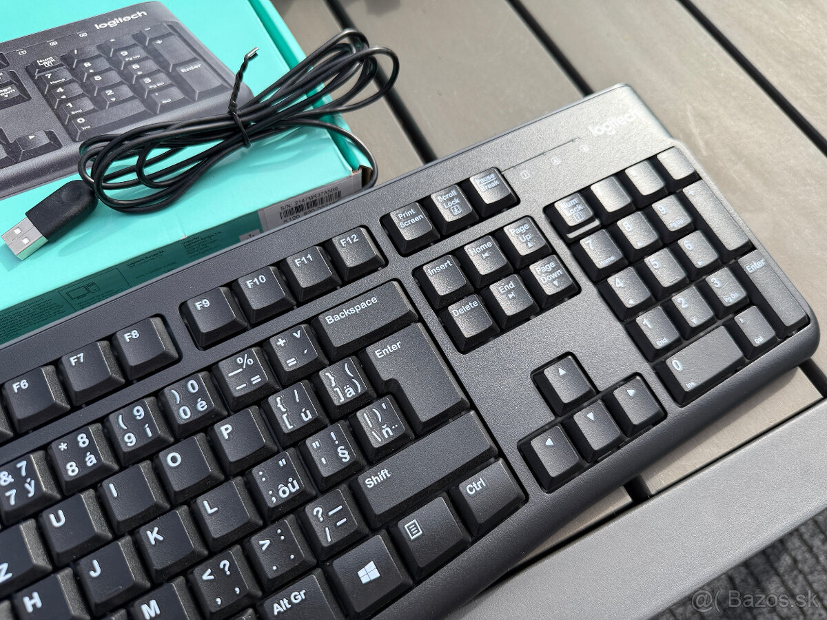 Nová klávesnica značky Logitech K 120 - 5