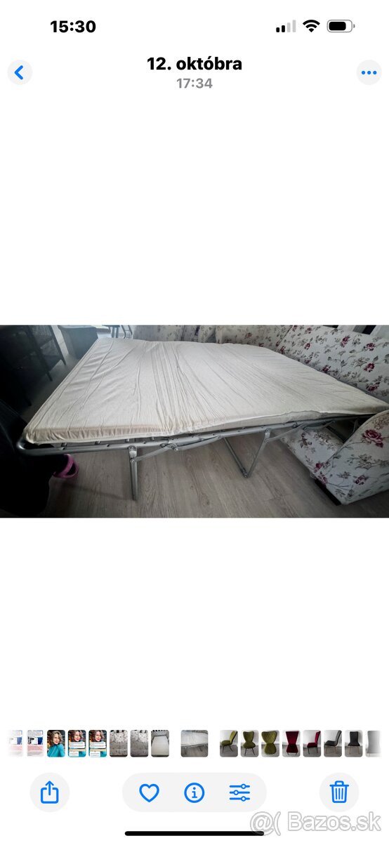 Rozkladacia sedačka s kreslom - 5