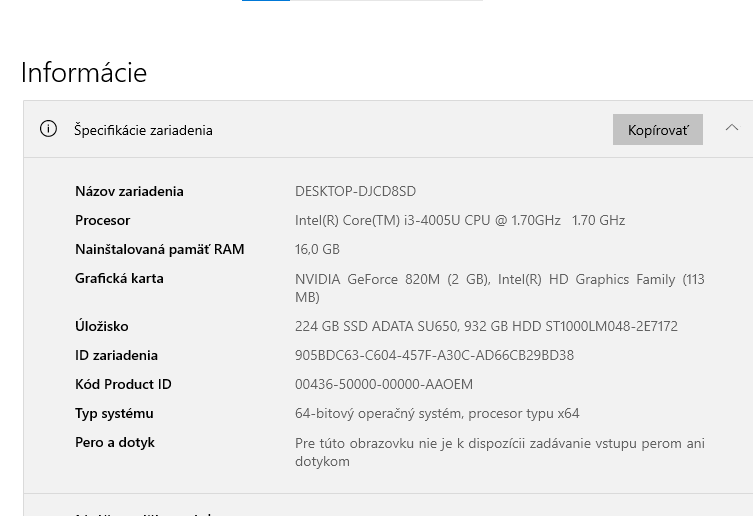 Acer Aspire E5 571G / 820M 2GB / 16GB RAM / Win 10 LTSC - 5