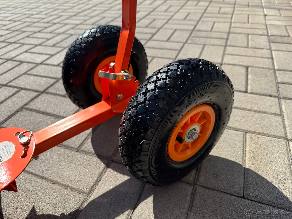 Pluhová lopata na sneh na kolesách značky FUXTEC - 5