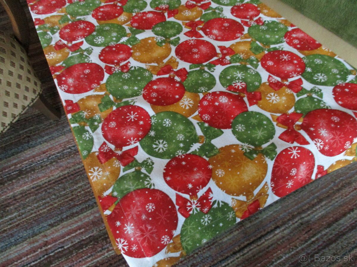 Vianočná obliečka a obrus - 5