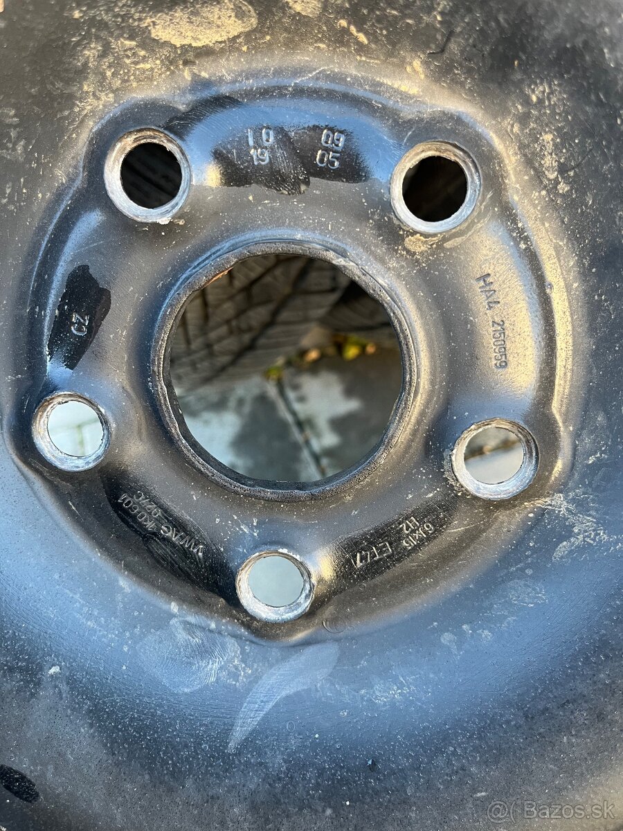 195/65 R15 zimná sada - 5