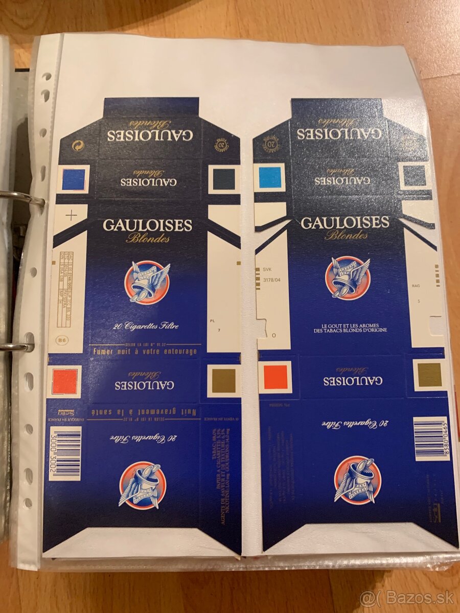 Zbierka cigaretových krabičiek - 5