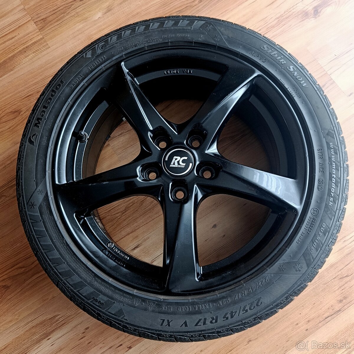 Alu disky+zimné pneumatiky - 5