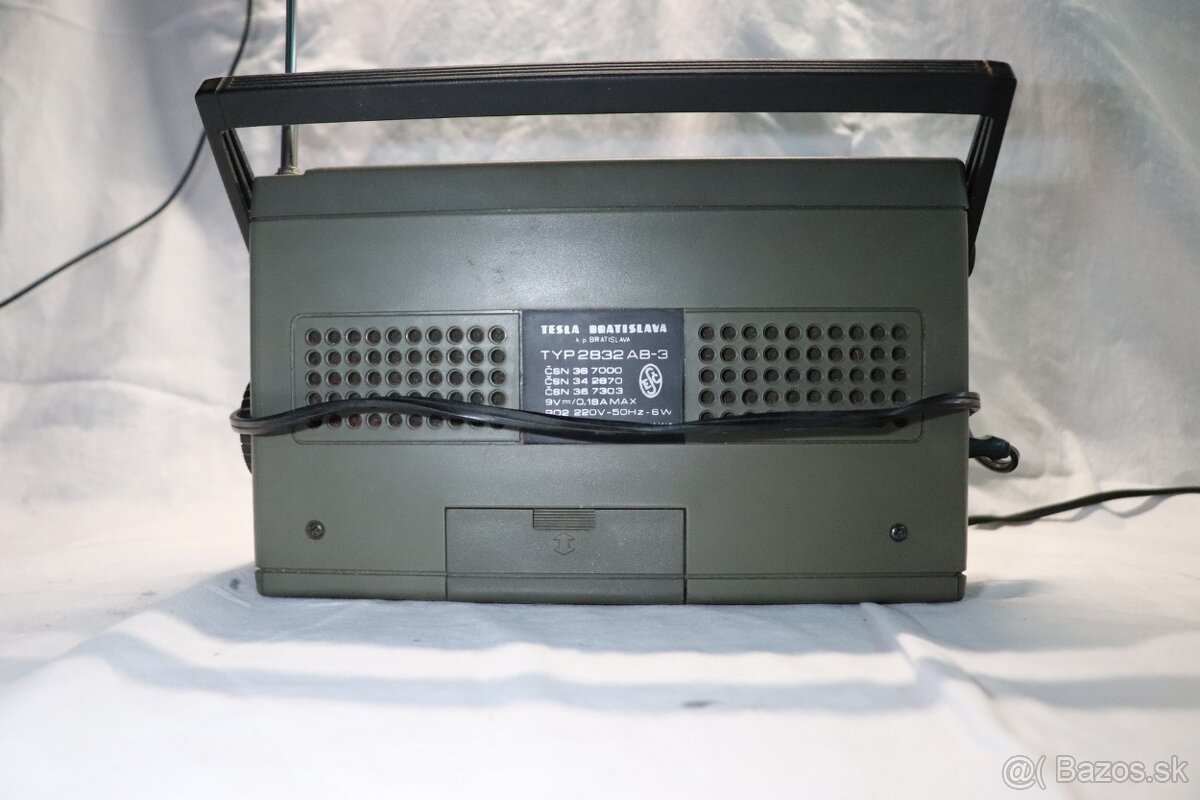Rádio TESLA DOMINO 2 – FUNKČNÁ - 5