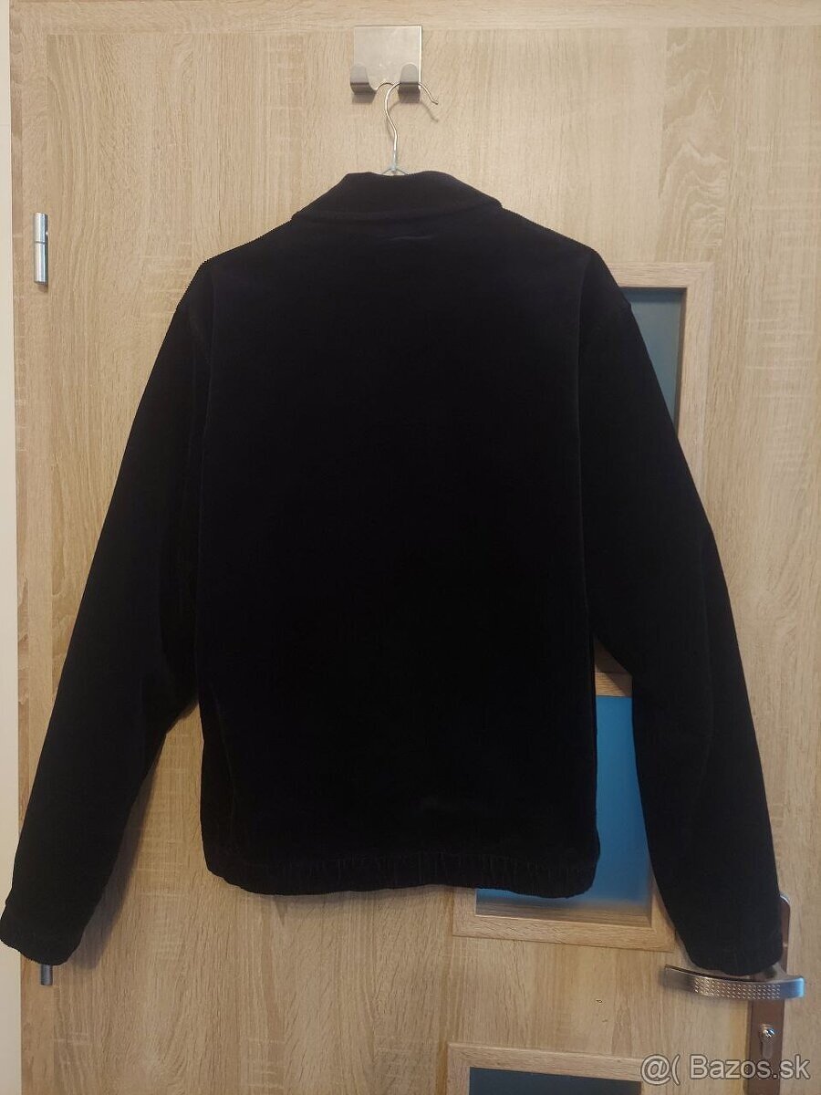 Manšestrová panská bunda H&M, námornícka modrá - veľkosť S - 5