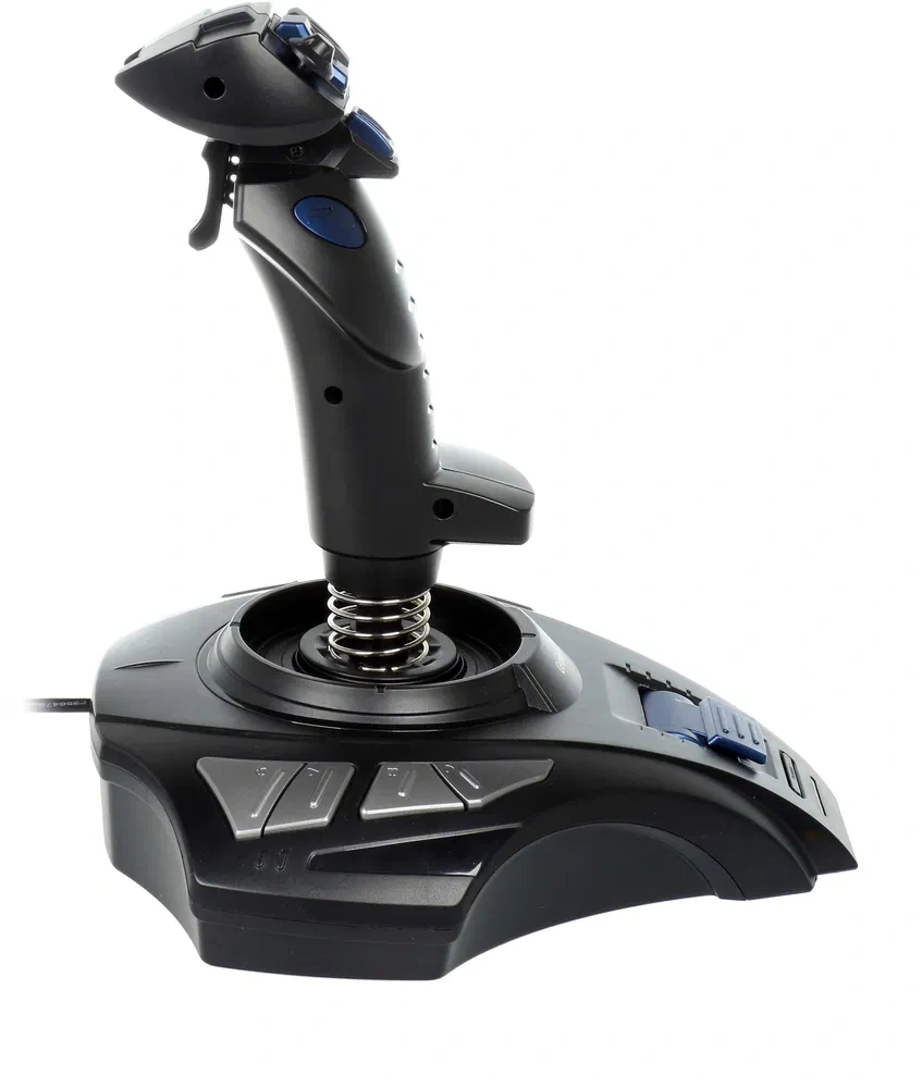 Genius Metal Strike 3D Joystick for PC (Black/ Blue) - 5