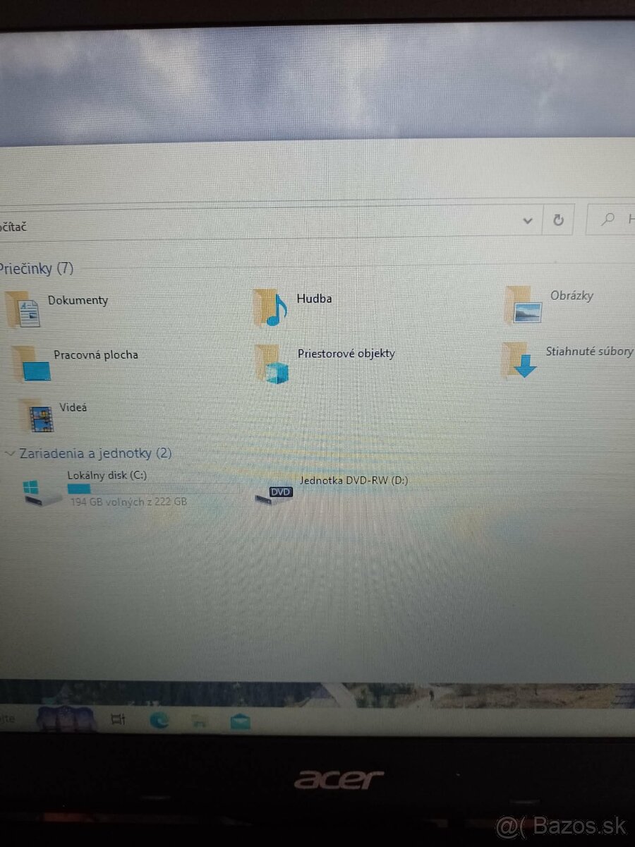 Predam Acer plne funčny (WINDOWS10) ako novy - 5