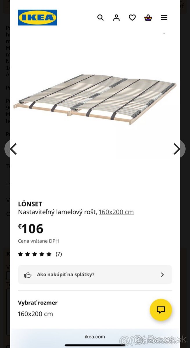 Lonset Ikea rošt - 5
