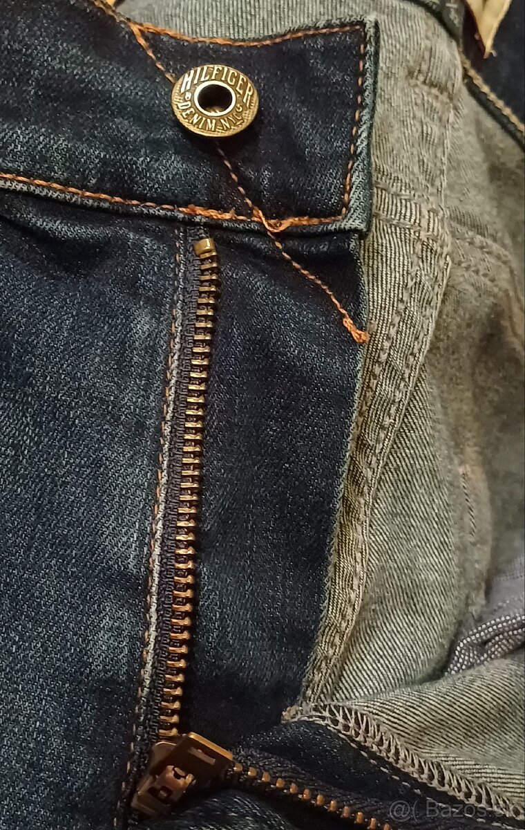 Tommy Hilfiger straight slim streč - 5
