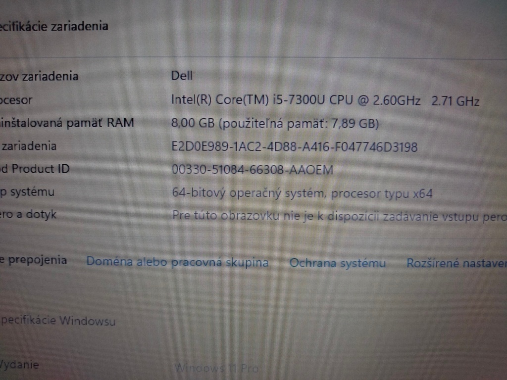 Dell Latitude 7280 , Intel® Core™i5 ,8gb ram , ssd , Win 11 - 5