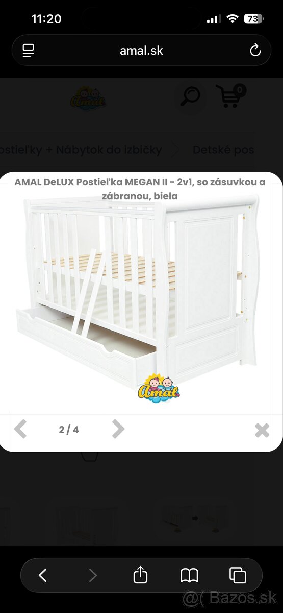 Multifunkčná detská postieľka - 5