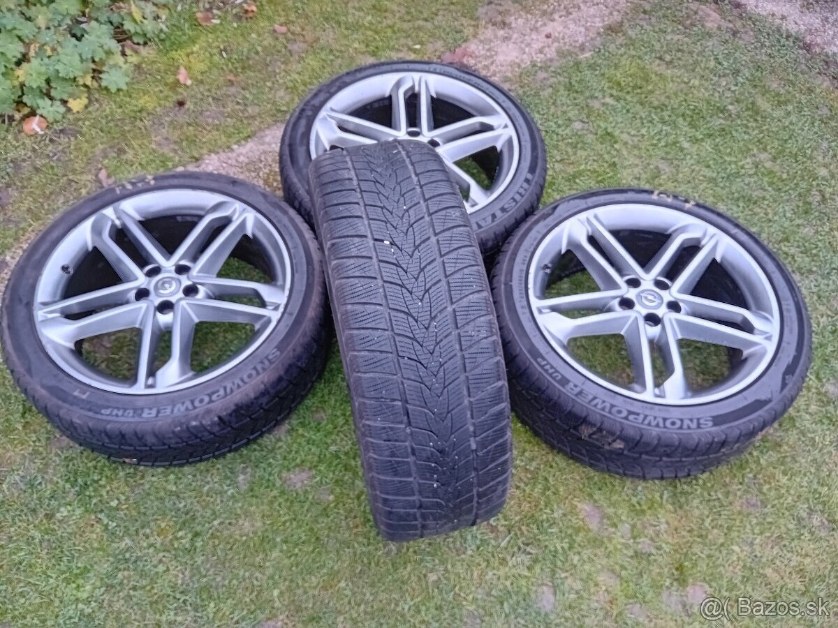 19" ALU 5x105 orig OPEL Mokka + zimné 225/45 r19 8mm TOP - 5